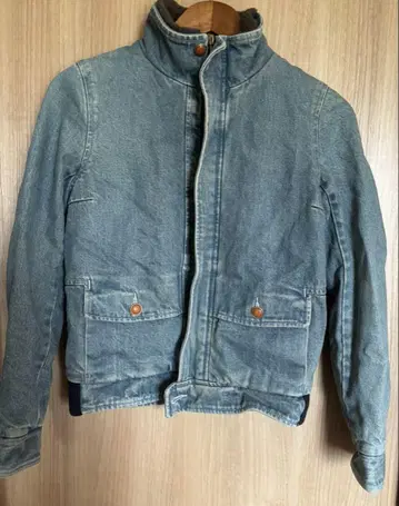 A.P.C. 데님 보아 블루종 34
