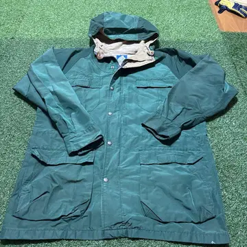 SIERRA DESIGNS 후드 부착 마운틴 파카 L 사이즈 그린