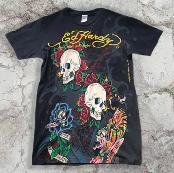 Ed hardy 스컬락 T셔츠 S