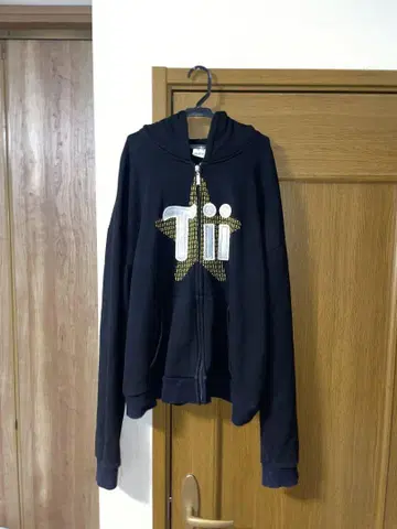 tii 지퍼 후드티 L