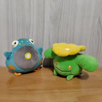 포켓몬스터 봉제 인형 하리바리 포포코 2체 세트 판매
