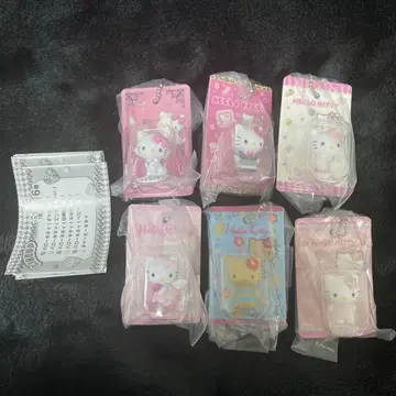 헬로키티 패키지 미니어처 컬렉션 컴플리트