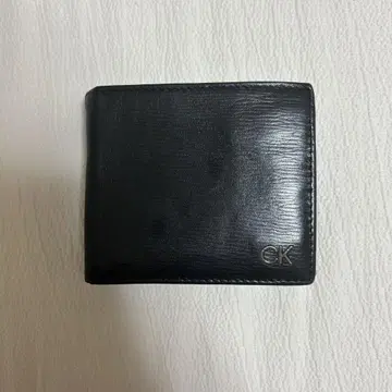캘빈 클라인 블랙 접이식 지갑