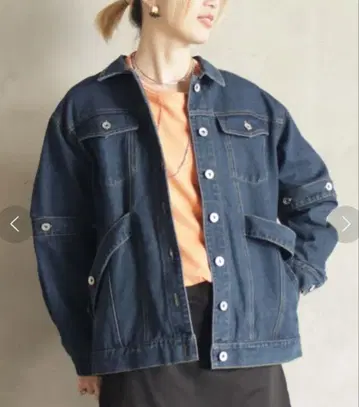2way 데님 자켓