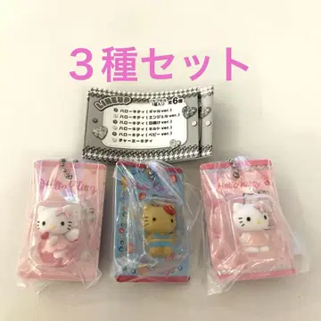 헬로키티 패키지 마스코트 미니어처 컬렉션 3종 세트