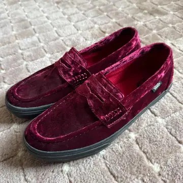 vans 벨로아 벨벳 로퍼 구제 의류 SKATE 스케이트