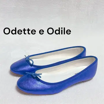 컨디션 최상 Odette e Odile 발레 슈즈 블루 플랫