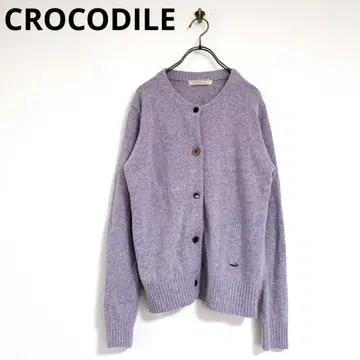 [CROCODILE] 크로커다일(M) 긴팔 가디건 크루넥