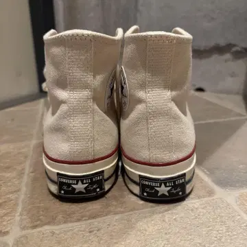 CONVERSE ALL STAR 하이컷 스니커즈 아이보리