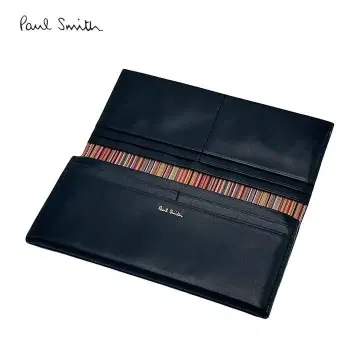 하자 있음 폴스미스 장지갑 블랙 검정 MST 트리밍 602