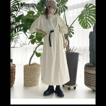 로리즈팜 2WAY 밀리터리 원피스 뉴에라 캡 세트