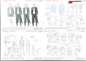 WIND BREAKER 윈브레 애니메이션 설정 자료