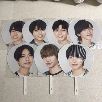 나니와단시 나니와단시시카카탄 부채 전원 세트 7매 세트