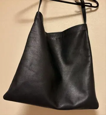 mercredin vie S(black) 가죽 토트백 백 가방
