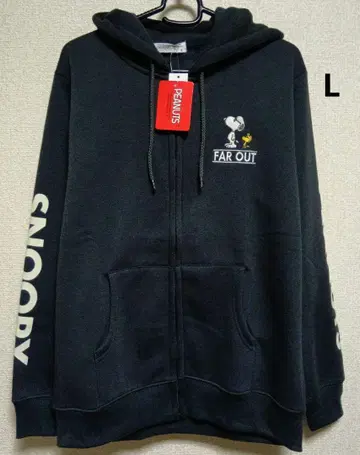 SNOOPY JOE COOL 조크쿨 긴팔 후드티 L 네이비 네이비 컬러