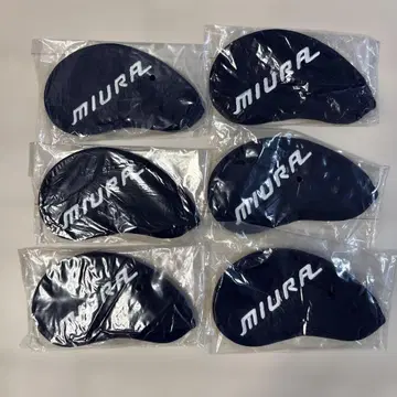 MIURA 아이언용 골프헤드커버 6개 세트