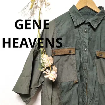 GENE HEAVENS 지니 헤븐즈 밀리터리 드레스 코트 멋짐