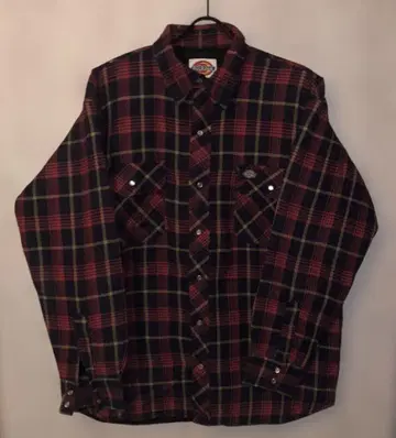 Dickies 디키즈 충전솜 플란넬 셔츠 L 체크 셔츠