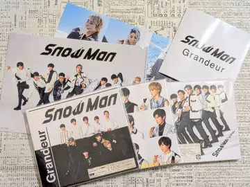 SnowMan Grandeur CD 3형태 + 혜택 세트