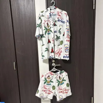 오키나와 오리온 맥주 셋업 L 사이즈 새상품급