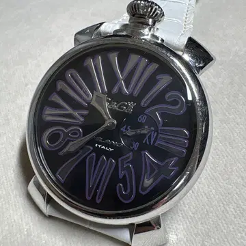 가가가밀라노 마누알레 슬림 46mm 퍼플