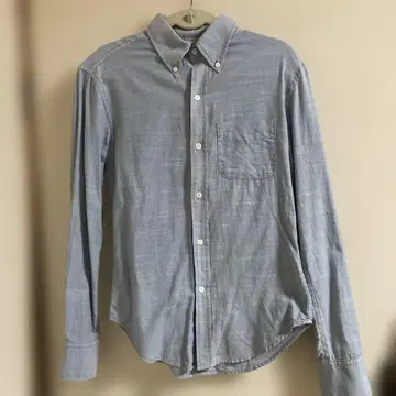 BAND OF OUTSIDERS 남성용 셔츠 블루 cotton 100%