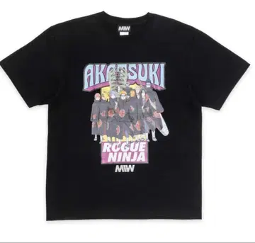 NARUTO MIW 아카츠키 T셔츠 XL