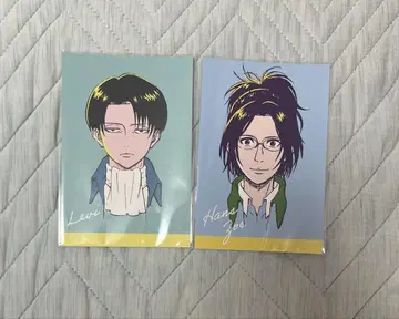 진격의 거인 리바이 한지 엽서 wit studio