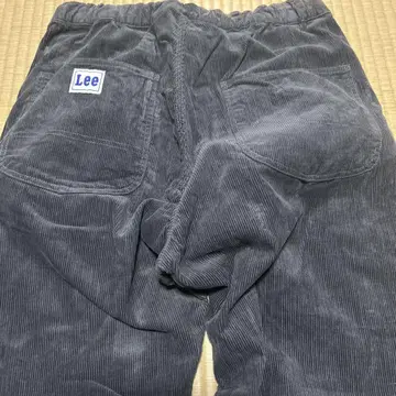 Lee 그레이 코듀로이 팬츠