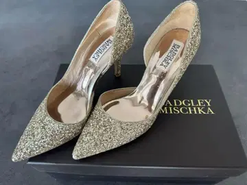 글리터 펌프스 Badgley Mischka 23.5cm