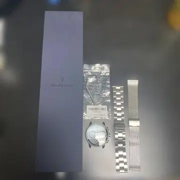 nordgreen 크로노그래프 블랙 시계