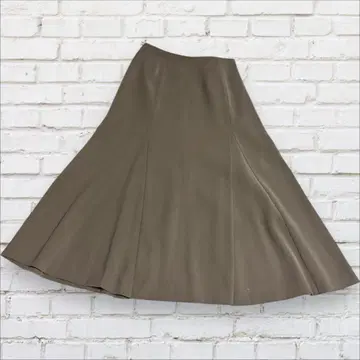 [ BODY DRESSING ] 롱 스커트 플레어 스커트 일본제 브라운