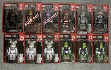 최종 가격 인하 MARVEL BE@RBRICK 해피 복권 베어브릭