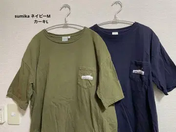 stumka 포켓 부착 T셔츠 2색 세트 페어로도 착용 가능