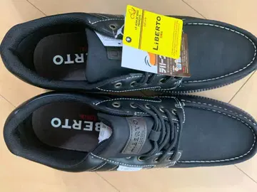LIBERTO 네이비 컬러 방수 모카신