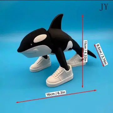 이탈리안 레인 로트 범고래 스니커즈 피규어 약 15cm