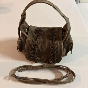 ZARA 드로우 스트링 크로스 바디백