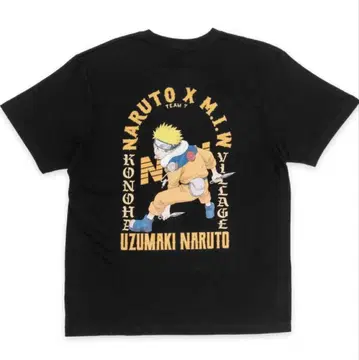 NARUTO MIW T셔츠 우즈마키 나루토 L