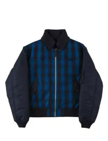 supplier 자켓 CHECKED MA-1