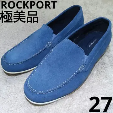 컨디션 최상 ROCKPORT 스웨이드 슬립온 27