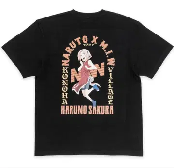 NARUTO MIW T셔츠 하루노 사쿠라 XL