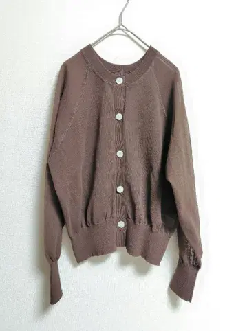 그린 라벨 릴랙싱 숨겨진 가디건 2WAY 브라운