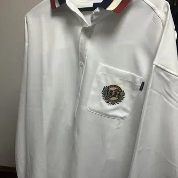 RMTCRW 화이트 피케 셔츠 M 사이즈