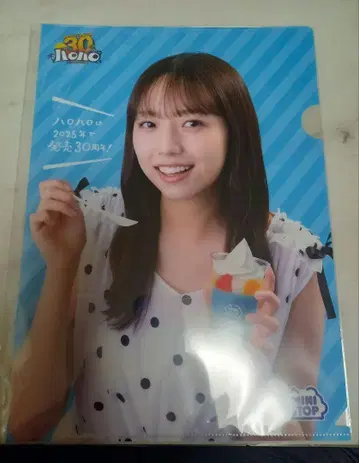 미니스톱 콜라보 하로하로 신우치 마이 클리어 파일