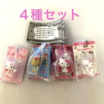 HELLO KITTY 패키지 미니어처 컬렉션 4종 세트