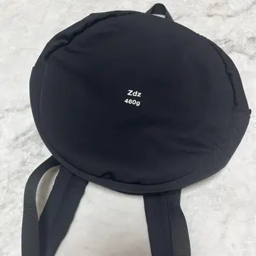 zucca 원형 럭색 블랙 라운드 태블릿 백 460g