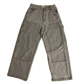 9090 더블니 데님 Vintage Pants 'Gray'