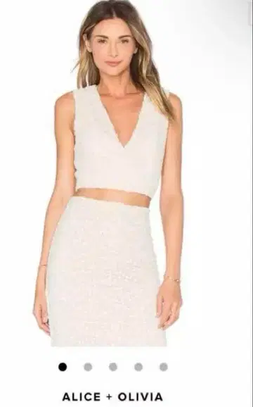 앨리스 앤 올리비아 상의 셋업 0사이즈