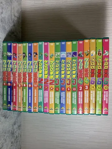 개구리 중사 케로로 DVD 19장 미포함 묶음 세트