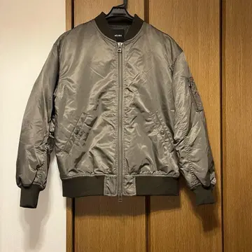 BEAMS MA-1 자켓 M 사이즈 올리브 그린